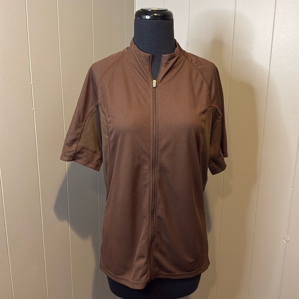 Novara Women’s Medium Zip Up Bike Cycling Back Pockets Zipper